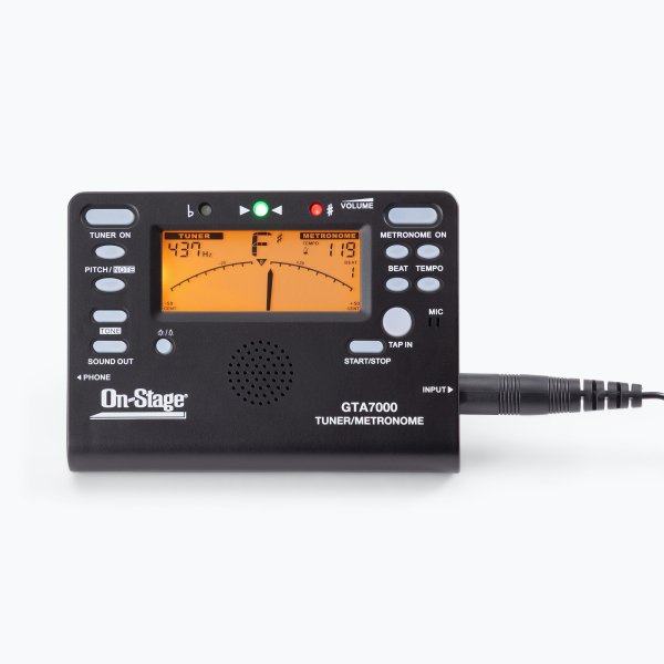 On Stage Chromatic Tuner/Metronome/Tone Generator - GTA7000