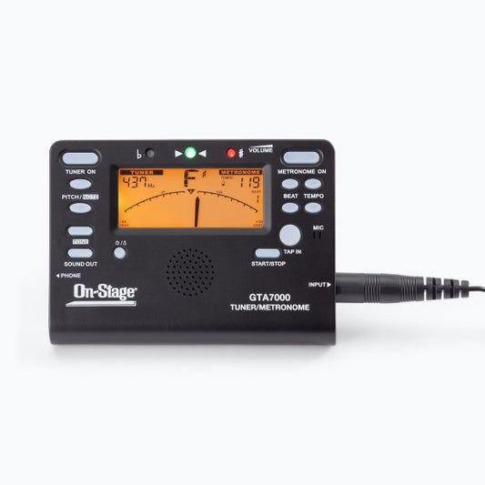 On Stage Chromatic Tuner/Metronome/Tone Generator - GTA7000